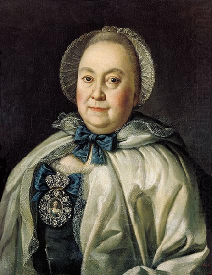 Portrait of Maria Andreyevna Rumyantseva, Antropov, Aleksei